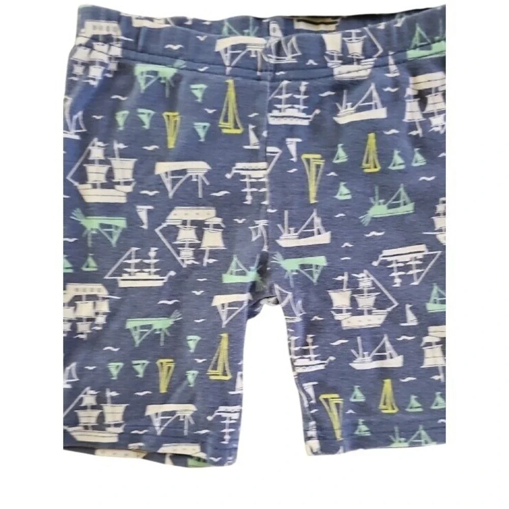 Carters Toddler Boys 3T Pajama Set 4pc Pirate Ship Nautical Striped Cotton PJs